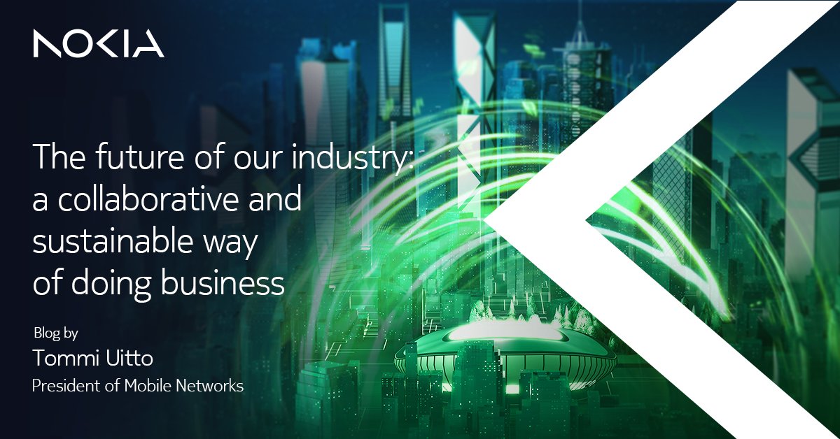 The blog by Mobile Networks President @TommiUitto gives a glimpse into the future of our industry. He discusses key topics including RAN #EnergyEfficiency, #CloudRAN and the emerging opportunities with #5GStandalone and #5GAdvanced. 

Read more: nokia.ly/42SSkEK 

#MWC24
