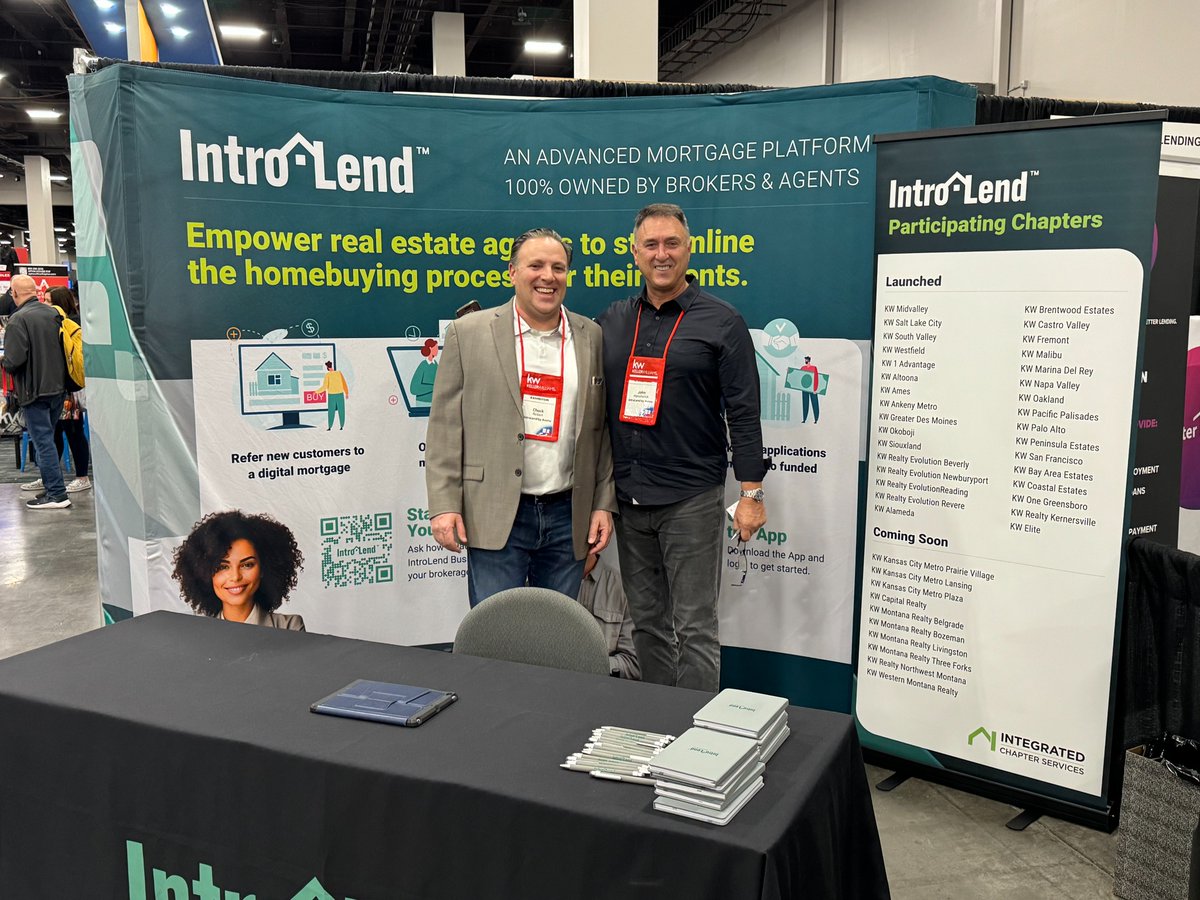 IntroLend's tweet image. The @IntroLend gang at the @kwri Family Reunion this week in Las Vegas. Come visit our booth!