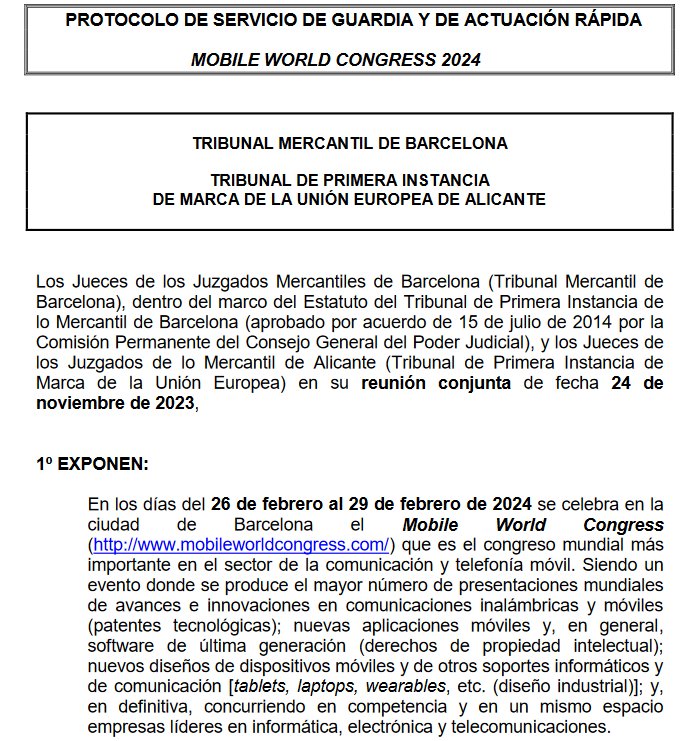 Empieza el Mobile
Ya es tradición este Protocolo

Puede verse el texto completo aquí: 
poderjudicial.es/cgpj/es/Poder-…