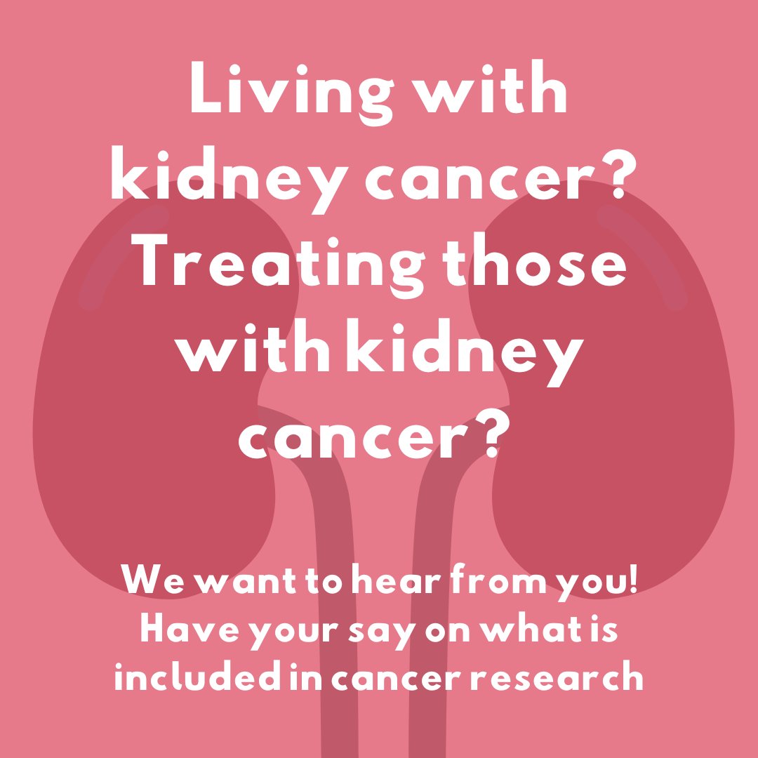 Living with kidney cancer? Treating #kidneycancer? Researching #RCC? We need patients, healthcare professionals & researchers in #Europe to identify what outcomes are important for #research: tinyurl.com/5n7a2f78. Please share & participate! #CoreOutcomeSet @5tevenMacLennan