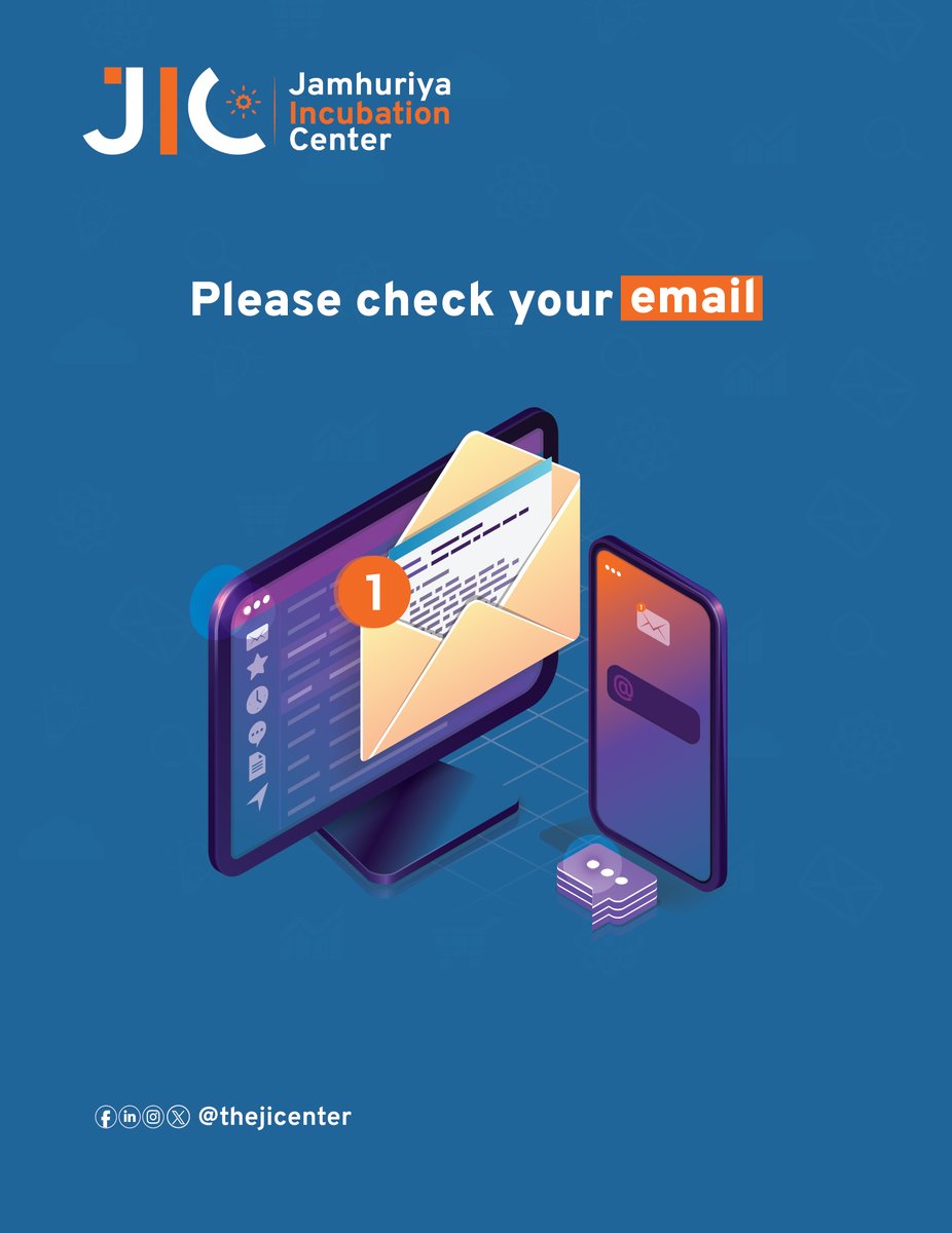 thejicenter's tweet photo. If you are one of the young individuals who have applied to our Employability Skills Program, kindly check your email. We extend our best wishes to you for success in the upcoming stages of the application process.

#EmployabilitySkills #Employment #Skills #Employee #JUST #JIC https://t.co/0cohj25Oi3