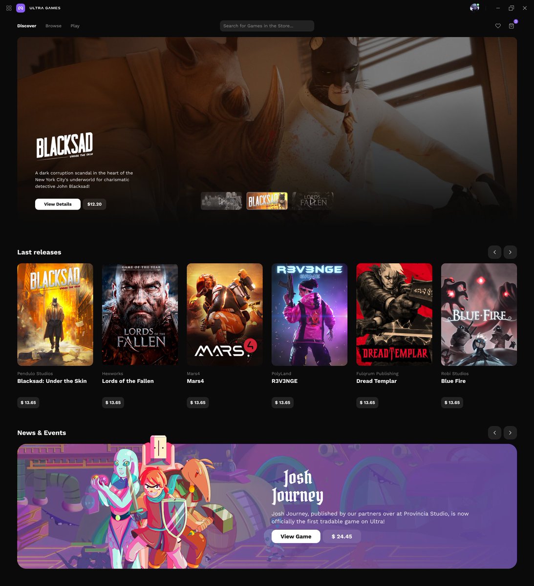 A fresh look for @Ultra_platform is on the horizon! 

Thoughts on our latest UI prototype? 👀