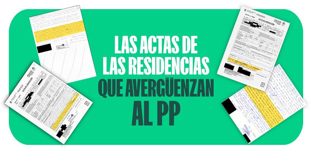 Rita_Maestre's tweet photo. Hacemos públicas 198 #ActasDeLaVergüenza de Policía Municipal que confirman el abandono y los efectos en residencias de mayores de los 'protocolos de la vergüenza' de Ayuso. Frente a su opacidad, nuestra responsabilidad moral como líderes de la oposición sacándolas a la luz.🧵 https://t.co/F32Mz1UOgN