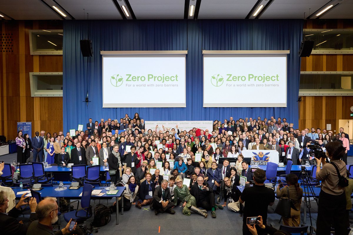 WFDeafBlind's tweet image. Last week, our President gave a keynote speech at the 2024 Zero Project Award for Inclusive Education &amp;amp; #ICT by @ZeroProjectorg at UN Headquarters in Vienna, Austria. This was a great opportunity to advocate for the right to education for children with #deafblindness
#ZeroCon24