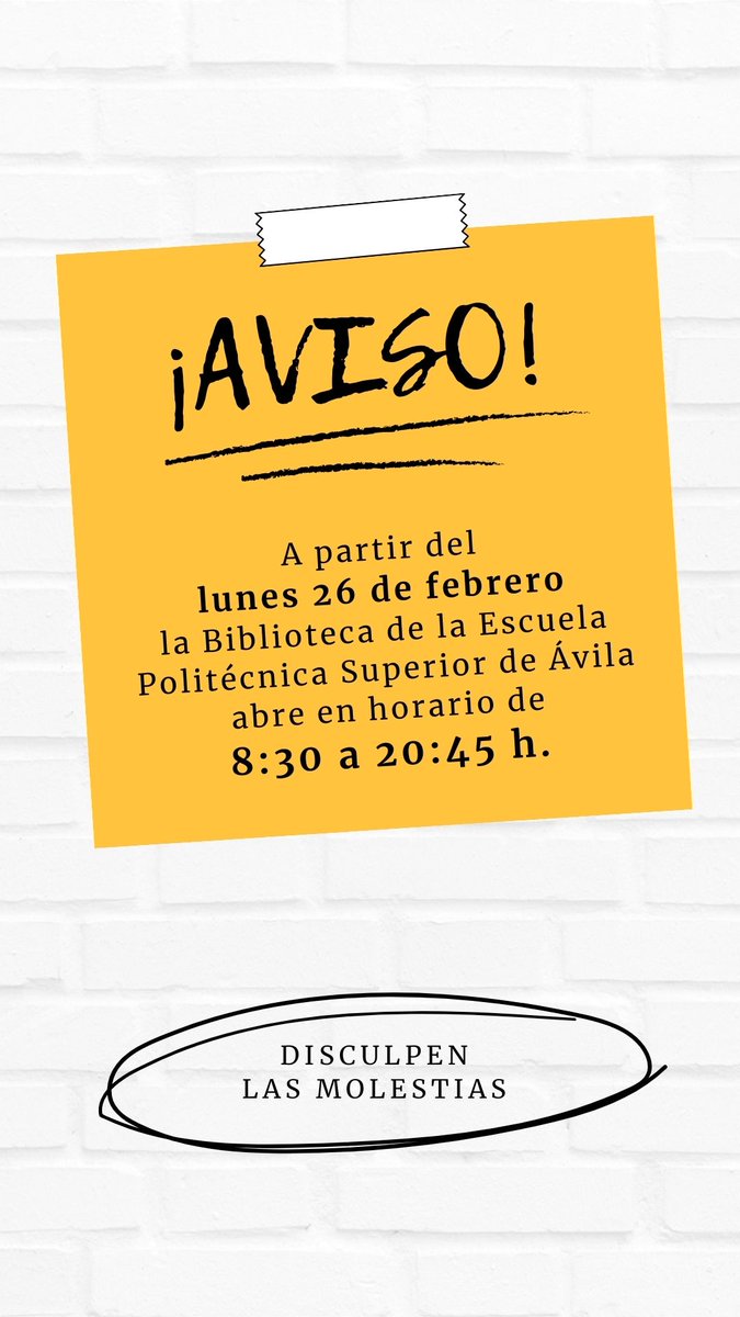 ¡Volvemos al horario habitual!