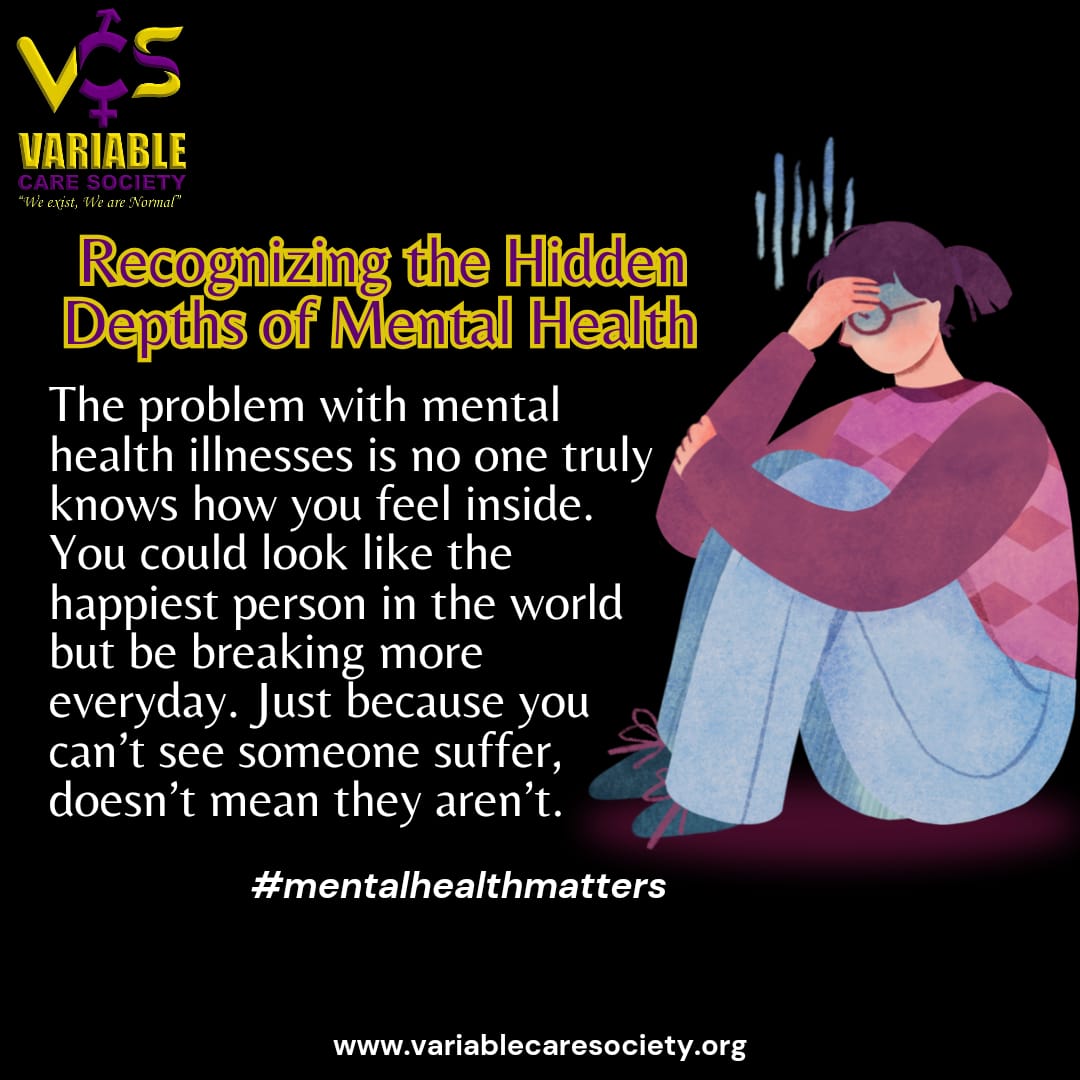 CareVariable's tweet photo. Mental health struggles often go unseen. Just because someone seems happy doesn't mean they're not battling unseen hardships, sometimes, the strongest are the ones fighting the hardest battles within.  #bekindtoyourmind #MentalHealthMatters #endthestigmaofmentalhealth https://t.co/pIYMHfUeWw