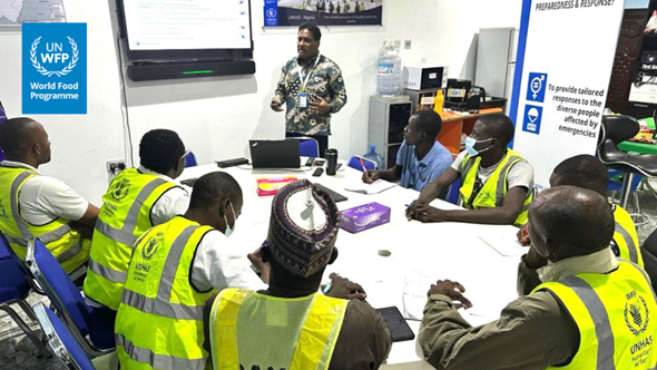 Empowering our team with the right skills and knowledge is key🔑! Last week, #UNHAS Nigeria took flight 🛫, training our aviation crew on top-notch security & safety measures Together, we're soaring to new heights! 🚀 #UNHAS20