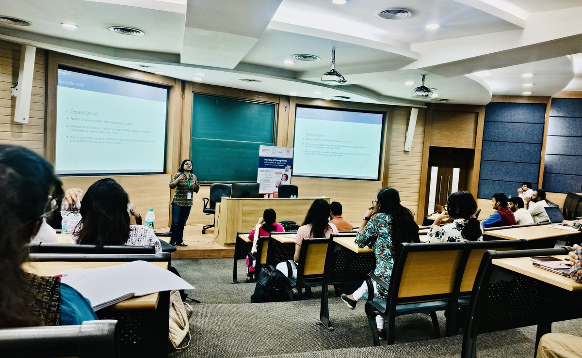 Happy to present at the excellently organised MyM - INET Conference held at IIT Bombay. Thankful to the organisers for this wonderful opportunity. 

#EconX #grateful @iitbombay @INETeconomics