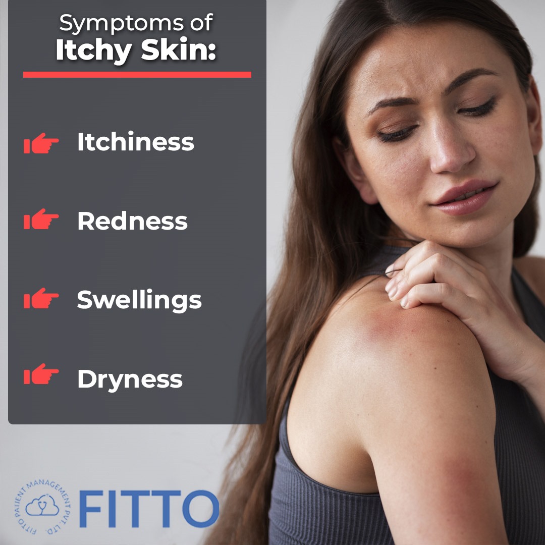 Experiencing #ItchySkin? It could be due to various reasons. Common causes include #DrySkin, #Eczema, #AllergicReactions, insect bites, or even certain medications. Sometimes, itchy skin can be a sign of underlying health conditions like liver disease or kidney problems.