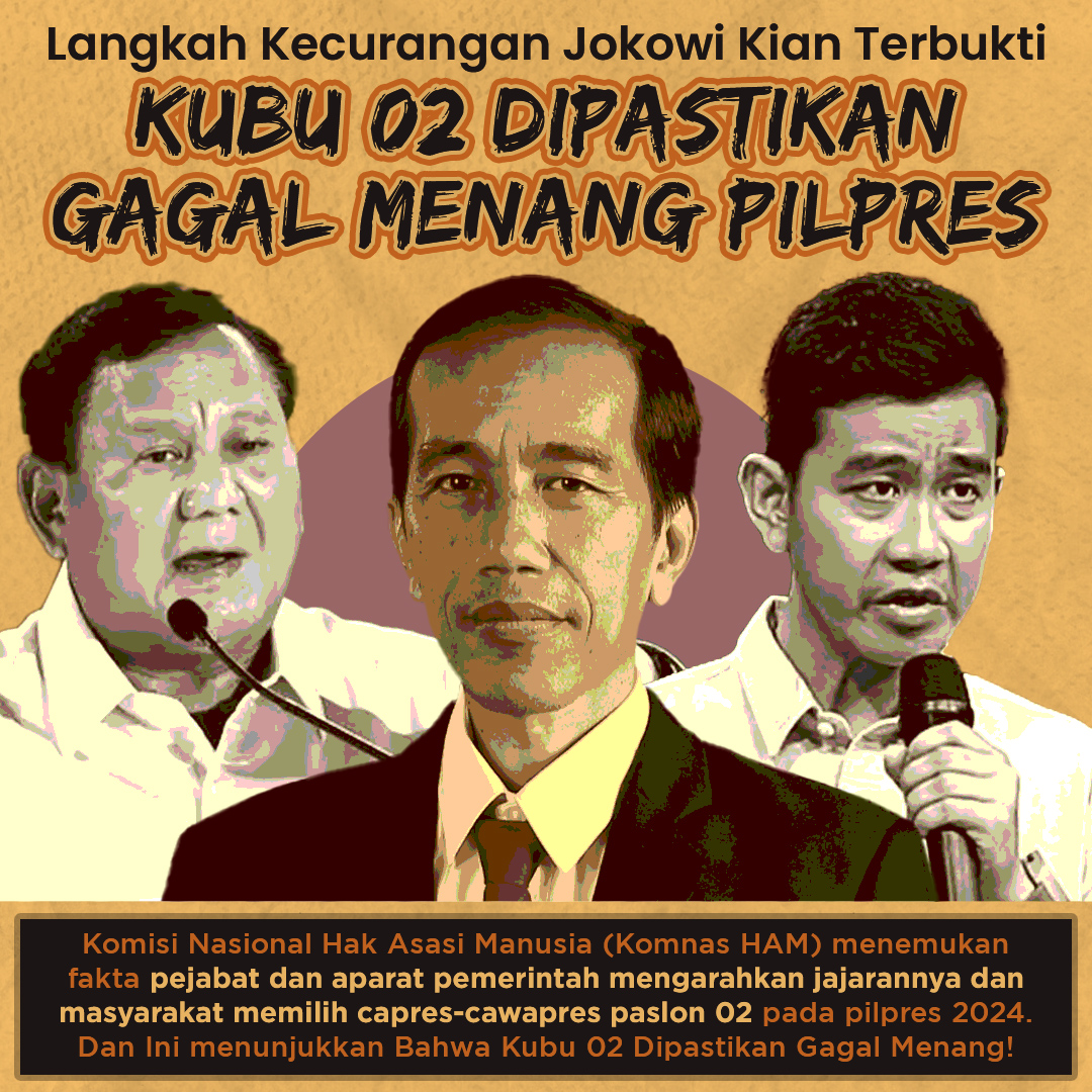 Jokowi Kian Terbukti Lakukan Kecurangan! Kubu 02 Dipastikan Gagal Menang Pilpres..!!

Pak Anies Islamophobia MBTI Free Palestine Cowo 1 Cupcake