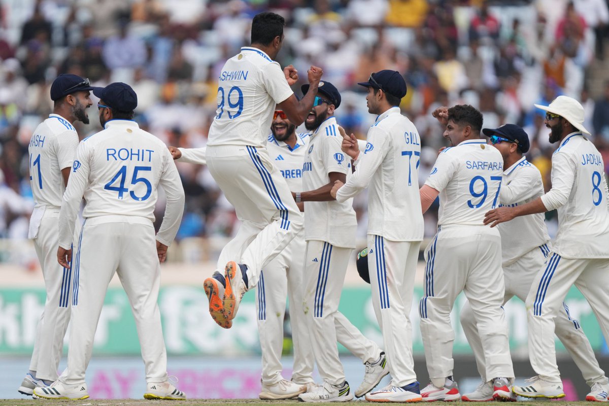 The score is 3-won! 😉

India once again came back from a pressure situation and fought back to win the match. It shows the character and the mental strength of our players.

A great first spell in Test cricket for Akashdeep. @dhruvjurel21 was terrific at reading the length in