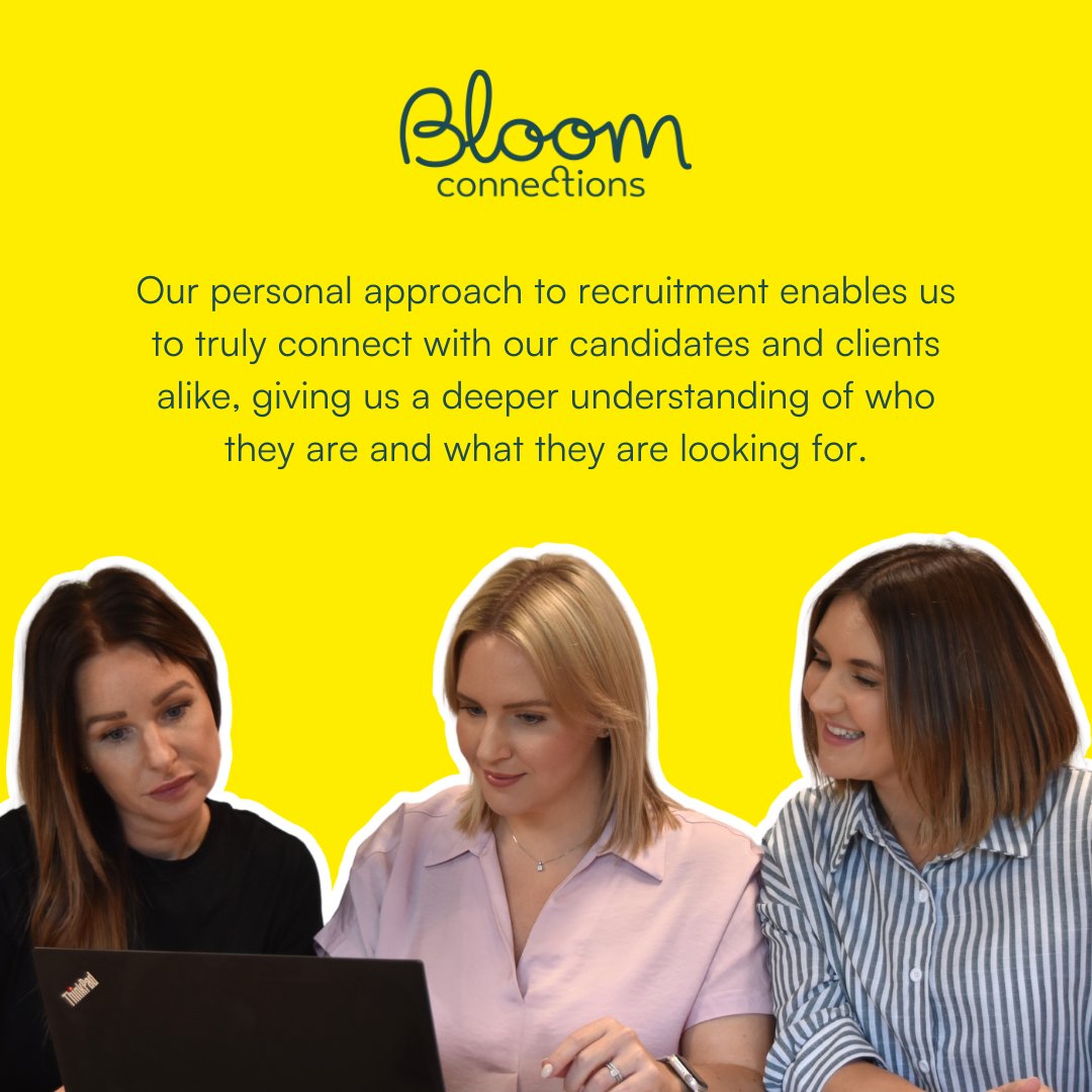 Our approach to recruitment 🌷 

Here at Bloom, we take pride in our personal and tailored processes. We genuinely care about each and every one of our candidates and clients, and make understanding them and their needs our top priority. 

Find out more: eu1.hubs.ly/H07L0tD0