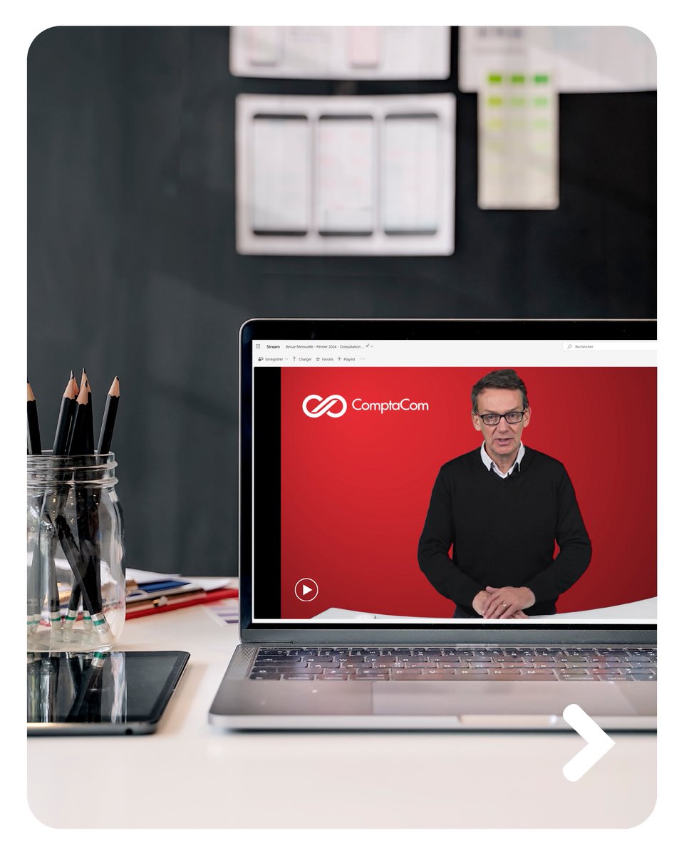 Chaque mois, notre vidéaste Stéphane Thiebaud réalise la "Revue Mensuelle", qui nous permet de rester connectés et informés des nouveautés fiscales et comptables.

La communication est au cœur de notre ADN, et notre petit studio en est le parfait exemple. ✨

#ComptaCom #Coulisse