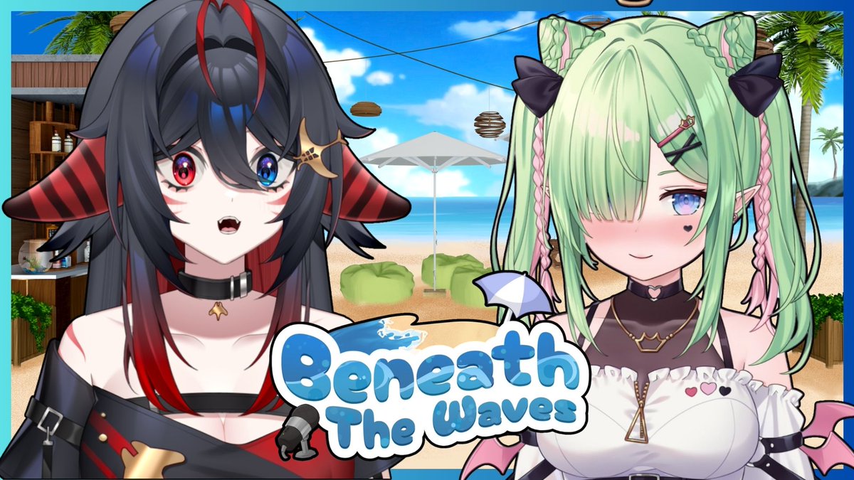 Our next guest will be a very sweet yandere 💚
You better tune in, when @AiriViridis visits us~

saturday - 2nd of March - 5pm CET !

Ask your questions here:
forms.gle/M7W4JgmLvB8Cbi…

[#beneaththewaves #vtuber #talkshow]