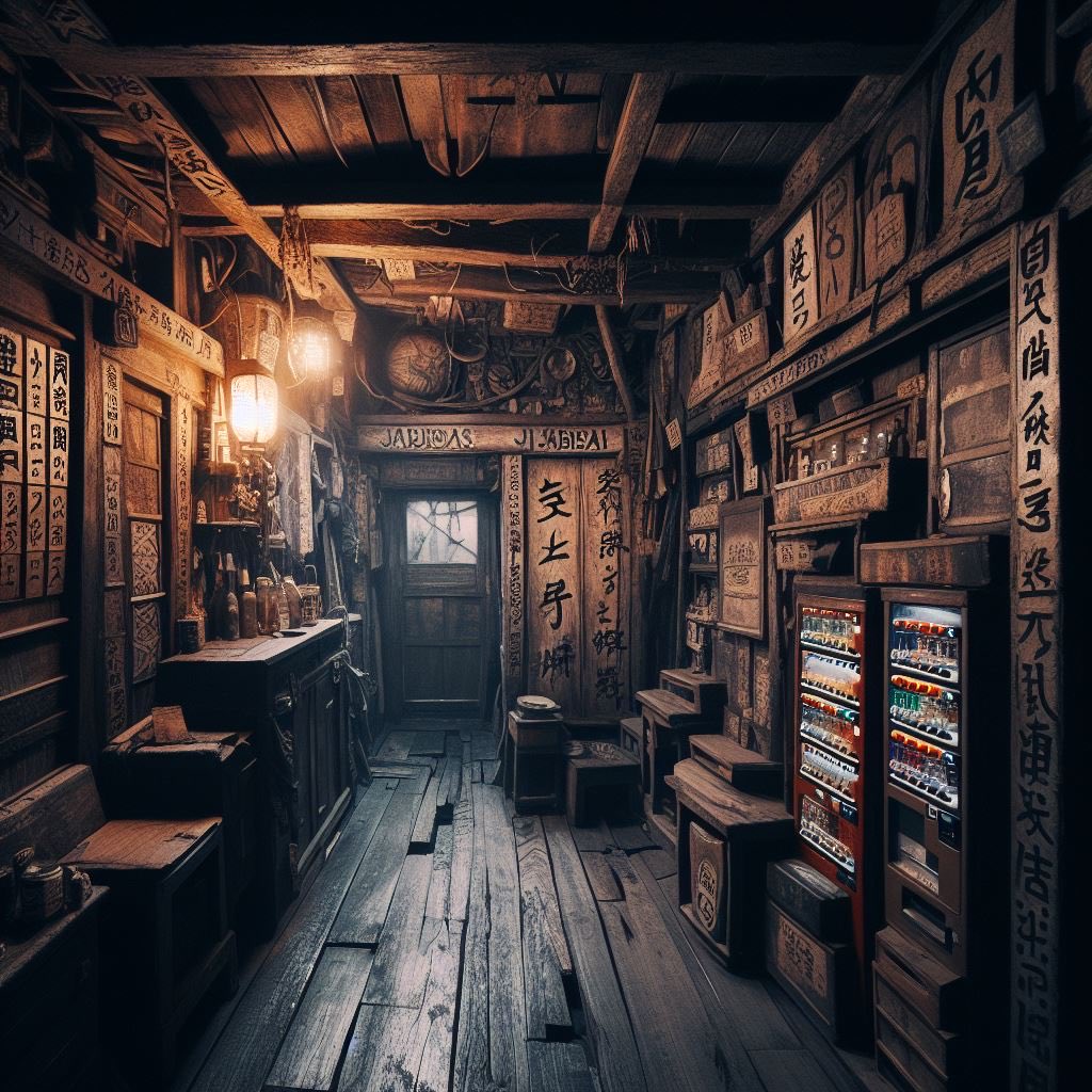 jimmygunawanapp's tweet image. Mystery imaginary vending machine liminal space #generatedAI