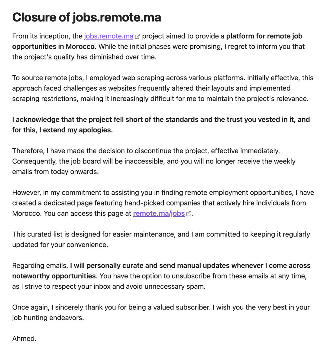 Sent this to all subscribers a few days ago ❤️