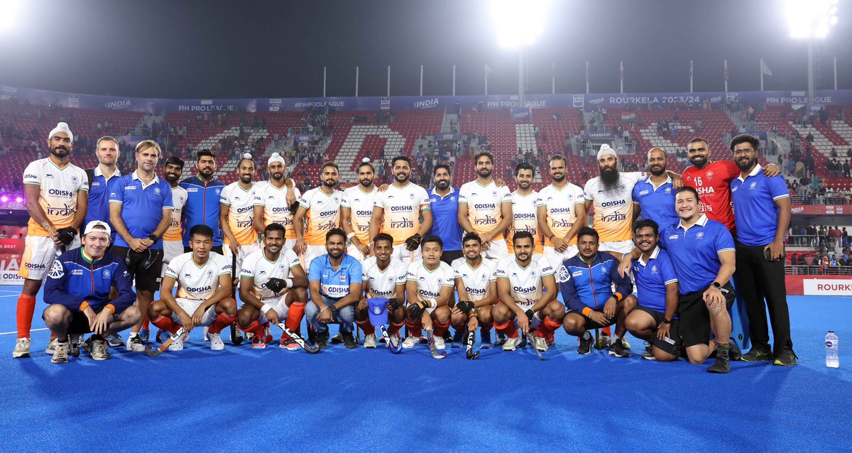 I really Thanks to all Rourkela hockey Fans for your amazing support 🏑🇮🇳❤️

@TheHockeyIndia @sports_odisha 

#fihproleague #2024 #hockeyindia #sportodisha #rourkela #sundargarh #odisha