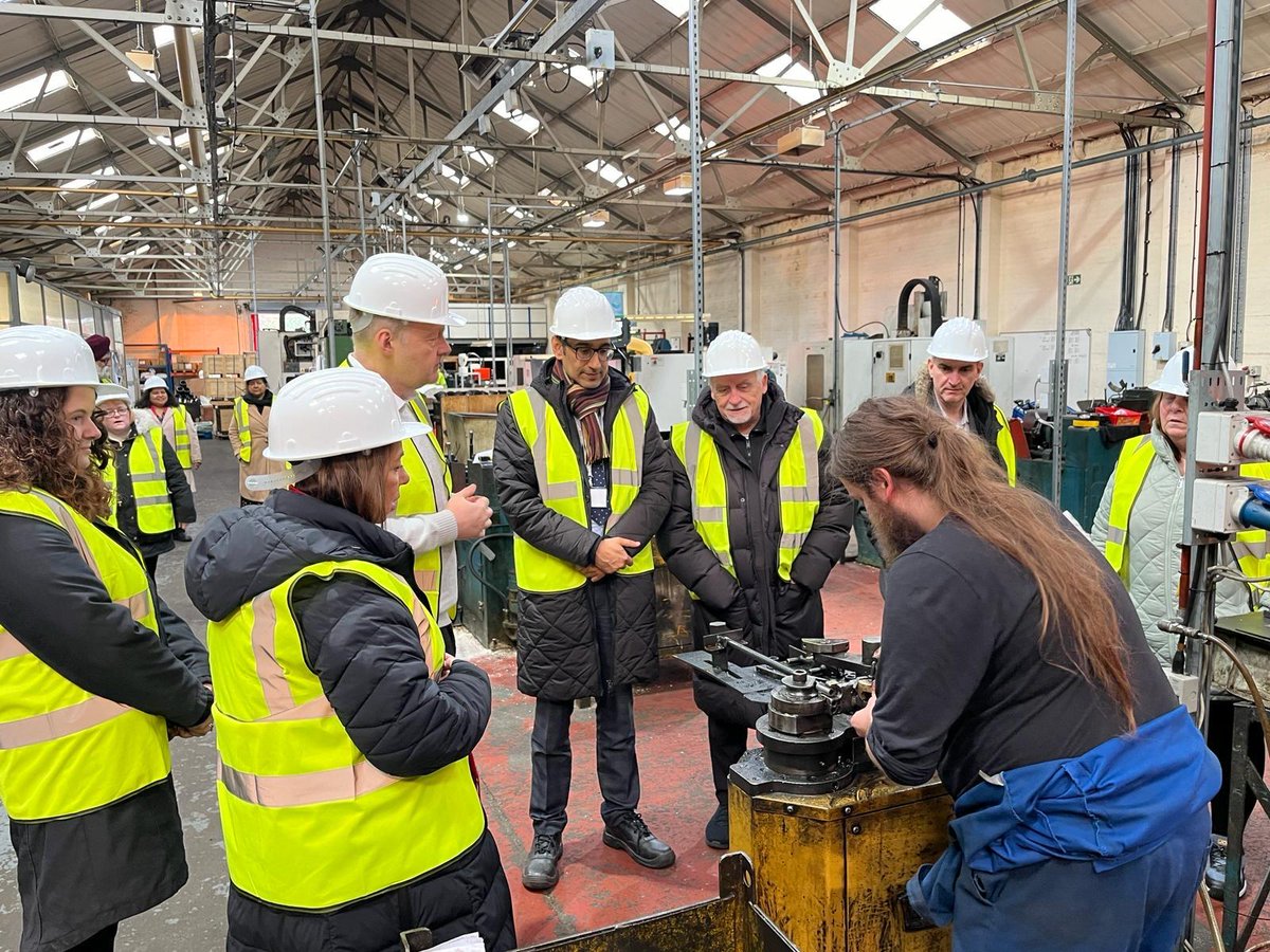 Thanks to Anjali and the team at @cmt_engineering for welcoming @sandwellcouncil Cabinet last week, for the tour and insight into how this historic Sandwell business invests in its workforce to guarantee its future success. You are a credit to the Borough.