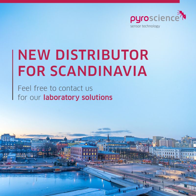 It's our pleasure to herald Ramcon A/S as new #PyroScience distributor in Denmark, Finland, Norway & Sweden. Accessing our innovative lab O2 & pH sensor technologies in life sciences has never been easier for our new Nordic customers! shorturl.at/cuLPV #ScienceInnovation