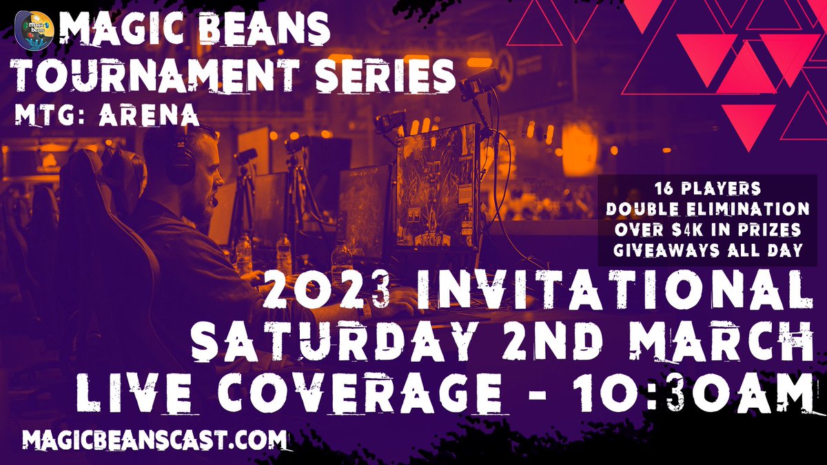 MagicBeansCast's tweet image. FINALLY! Stream this Saturday to crown our champion. Stacks of giveaways and some sub par commentary all thanks to jpmtgbazaar.com.au
#BeansLeagueMTG #BeansGiveaway #MTG #MTGkarlov