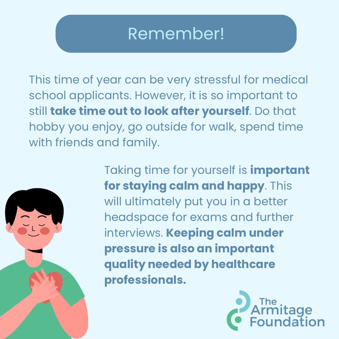 So you’ve had an interview for medical school, what now? 💭 Here are four key things to do and remember during this often stressful time! ⭐️