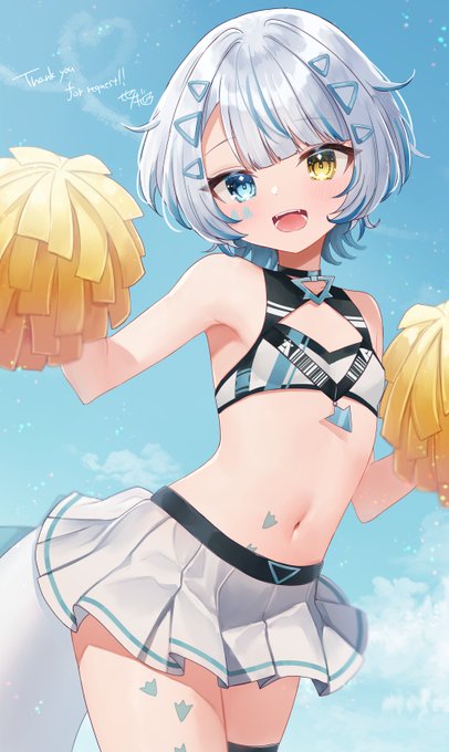 チアガールなサウちゃん! #サウスケッチ 