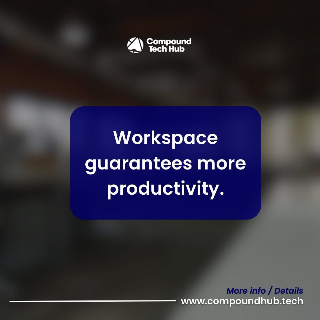 Compoundhubtech's tweet image. Transform your workspace, elevate your productivity! Step into a realm of innovation where every detail is designed to amplify your efficiency. 
Your ideal workspace awaits, where creativity meets productivity!
#workspacegoal #techcommunity #innovationstation