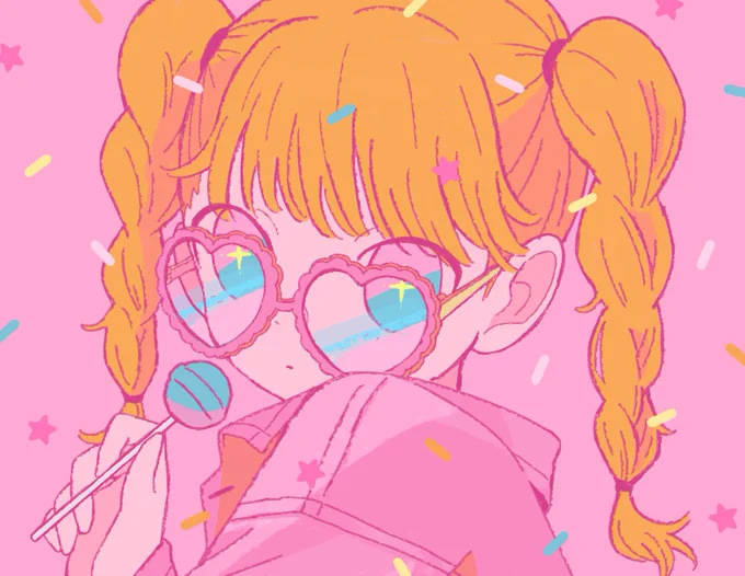 #フォロワー1万以下の神絵師発掘したいカラフルでポップな女の子を描いています! よろしくお願いします! 