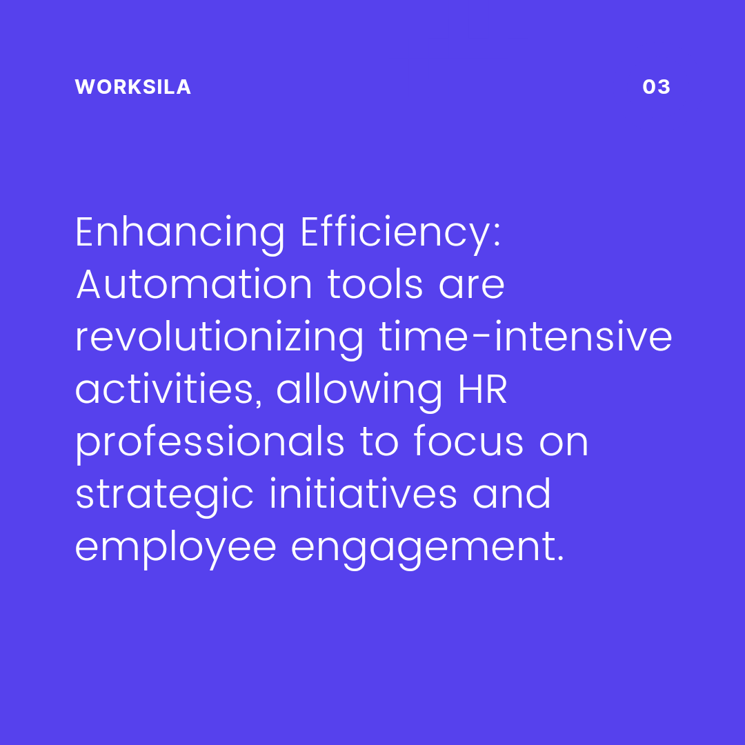 worksila's tweet photo. Today, let's talk about how AI and automation are shaking up HR outsourcing. These are tools are making tasks smoother and giving us smart insights. How's technology helping your HR functions? Share your insight. 
  #TechInHR #aiinaction #FRAITA #SimplifiedHR https://t.co/hs0icX15o0