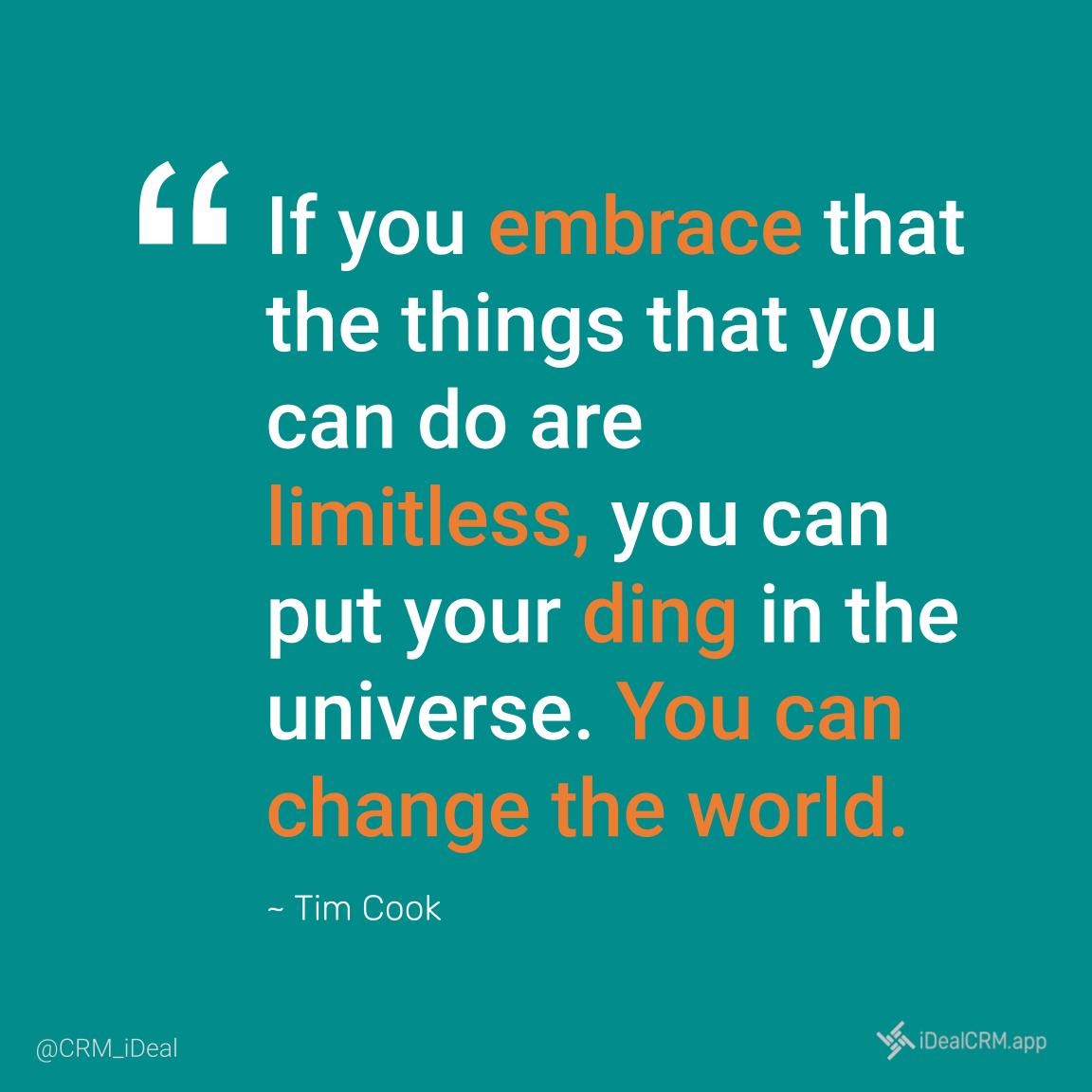 CRM_iDeal's tweet image. #MondayMotivation #inspirational #mondaythoughts  #potential #success