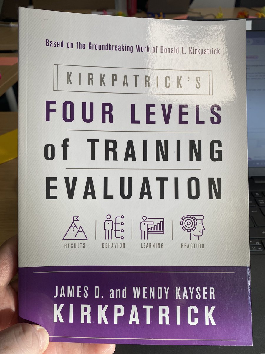 Excited to be at @HEIW_NHS today studying the Kirkpatrick evaluation model. This process will help us thoroughly evaluate and continually improve @CV_UHB leadership & management programs. @CAV_ECOD