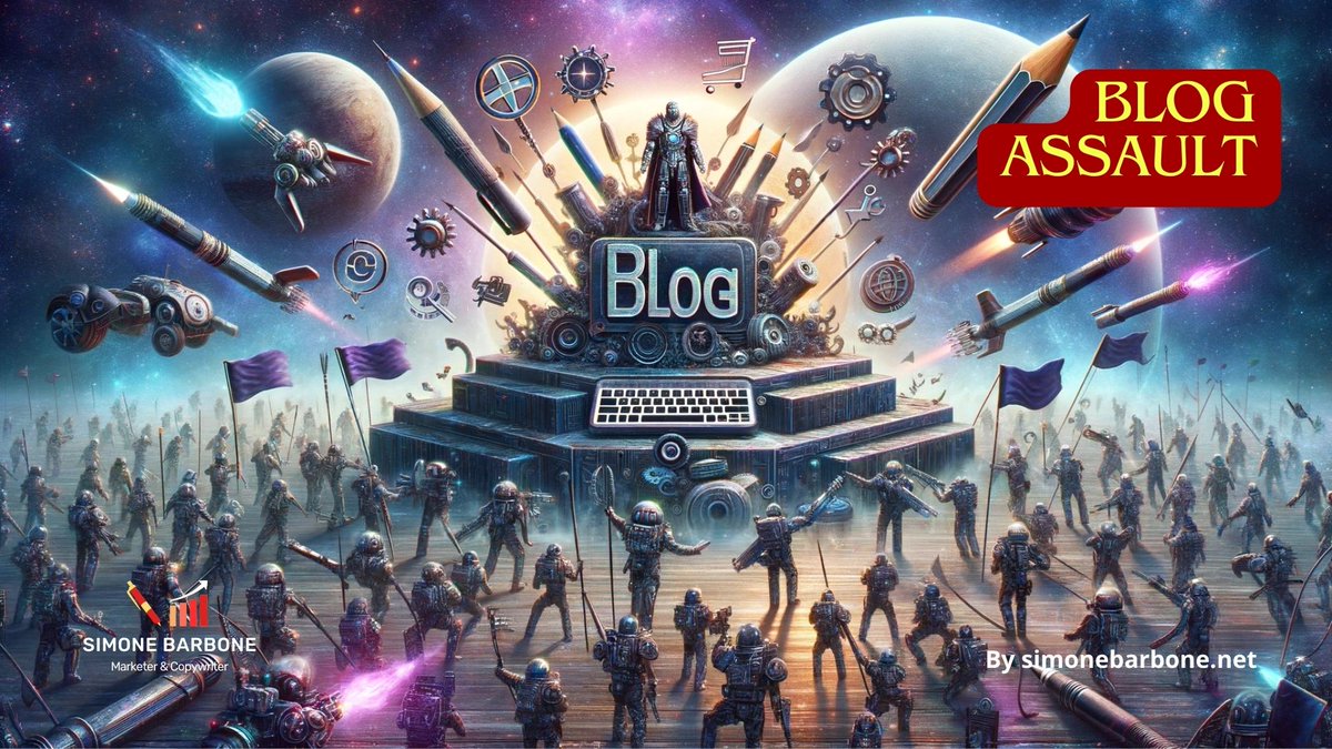 spbarbone's tweet photo. 🆕 Attira Clienti con il Blog Aziendale 😱😱😱

Scopri Blog Assault  ⚔️💥 Servizio di Gestione Blog Aziendale, con Articoli e SEO per Blog https://t.co/uKcXrgrOD4

#blogassault #blogseo #seoblog #articoliblog #gestioneblog #blogaziendale #scritturaseo #simonebarbone #articoliseo https://t.co/1jqMwxVcHp