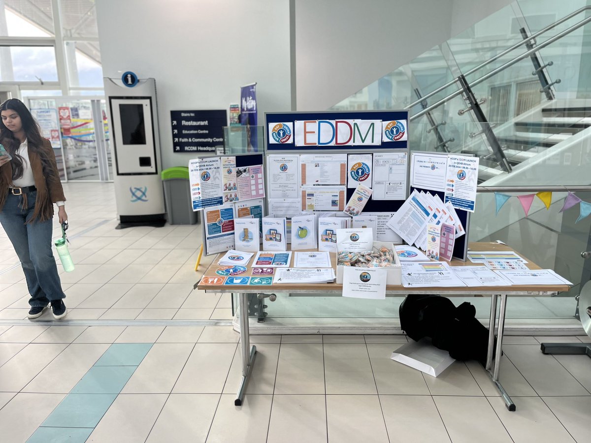 If you’re at @uhbtrust QEHB today, get yourself down to the atrium to HCOP’s #EDDM stall to find out about how you can promote #EatDrinkDressMove principles in your clinical area to prevent deconditioning! Reconditioning is EVERYONE’s business💪🏼💙 @Jacquih0lmes @RachelG61601556
