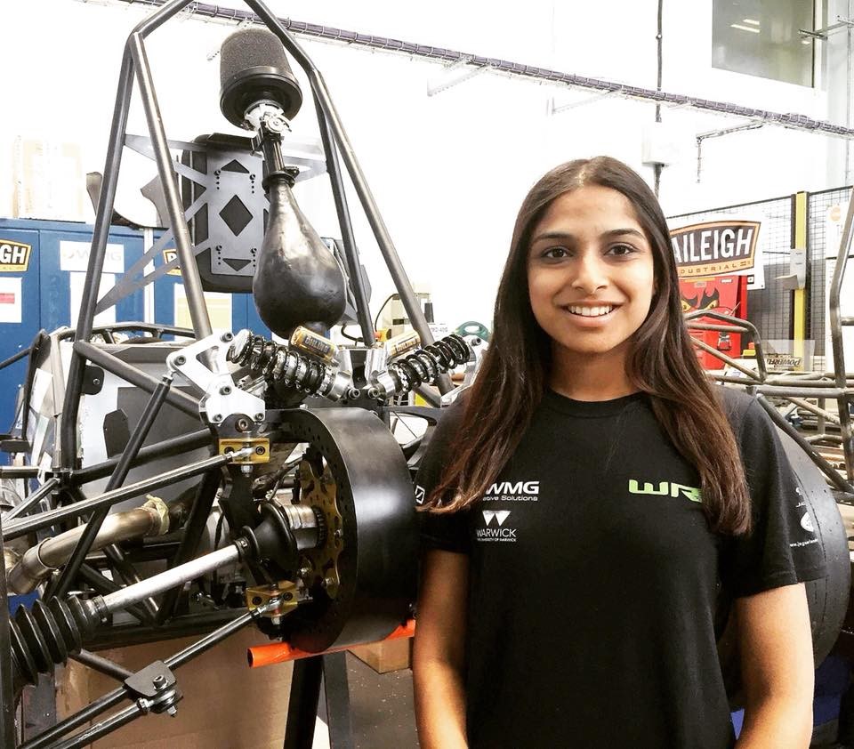 From a pit stop as Chief Engineer at Warwick Racing, Disha Naik has accelerated to Junior Suspension Engineer at @AlpineF1Team. She actively advocates for diversity, aiming to redefine the landscape of engineering for women. 👉 warwick.ac.uk/alumni/news-ev… @formulastudent @IMechE