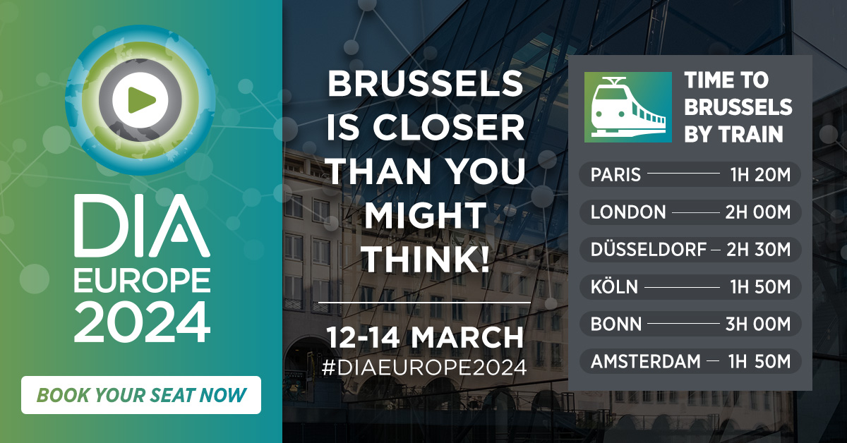 #DIAEurope2024 is closer than you might think! ✈️🚆
Don’t miss this great opportunity to explore the latest developments in drug development while connecting with key stakeholders from the healthcare field.
Explore the programme and register here ➡️ bit.ly/43W4Nam.