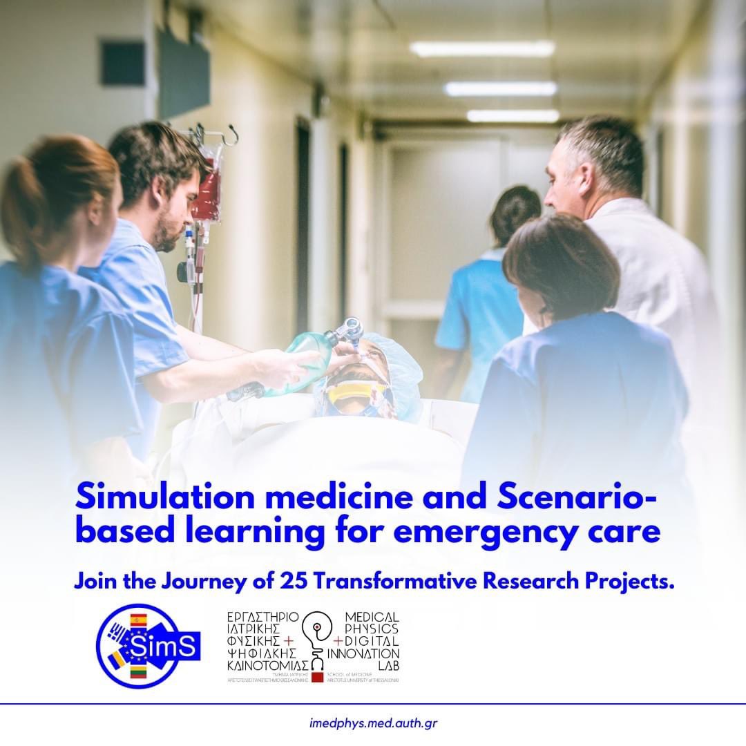 Breaking Barriers, Shaping Tomorrow-Join the Journey of 25 Transformative Research Projects with AUTH Medical Physics & Digital Innovation Lab! DAY 21 - Introducing #SIMS! Learn More: imedphys.med.auth.gr/project/sims