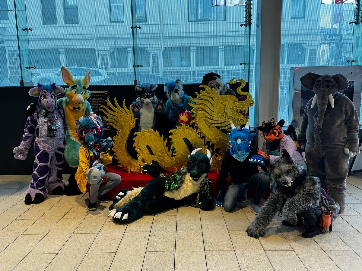 Happy year of the dragon from the SF fur crew!!

Huge thanks to <a href="/TenebrisRex/">Tenebris Rex</a>
<a href="/Sagemane/">Sagemane</a> and <a href="/Zarafagiraffe/">Zarafa</a> for organizing this photoshoot!!

📷 <a href="/Vertanir/">Vert</a> 

*"X" doesn't let me tag people easily anymore. Feel free to tag others who are in this!