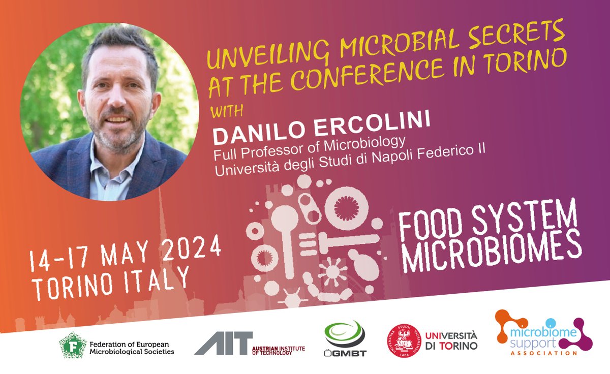 @FoodSystemMicrobiomes (@foodsysmicrobio) on Twitter photo "Microbiome mapping in the food industry is fundamental to identify the microbes involved in the food chain, they can contaminate our food and have beneficial effect on our health or occasionally determine spoilage of our food products" <a href="/DaniloErcolini/">Danilo Ercolini</a> will give a talk at #FSM24 "Microbiome mapping in the food industry is fundamental to identify the microbes involved in the food chain, they can contaminate our food and have beneficial effect on our health or occasionally determine spoilage of our food products" <a href="/DaniloErcolini/">Danilo Ercolini</a> will give a talk at #FSM24