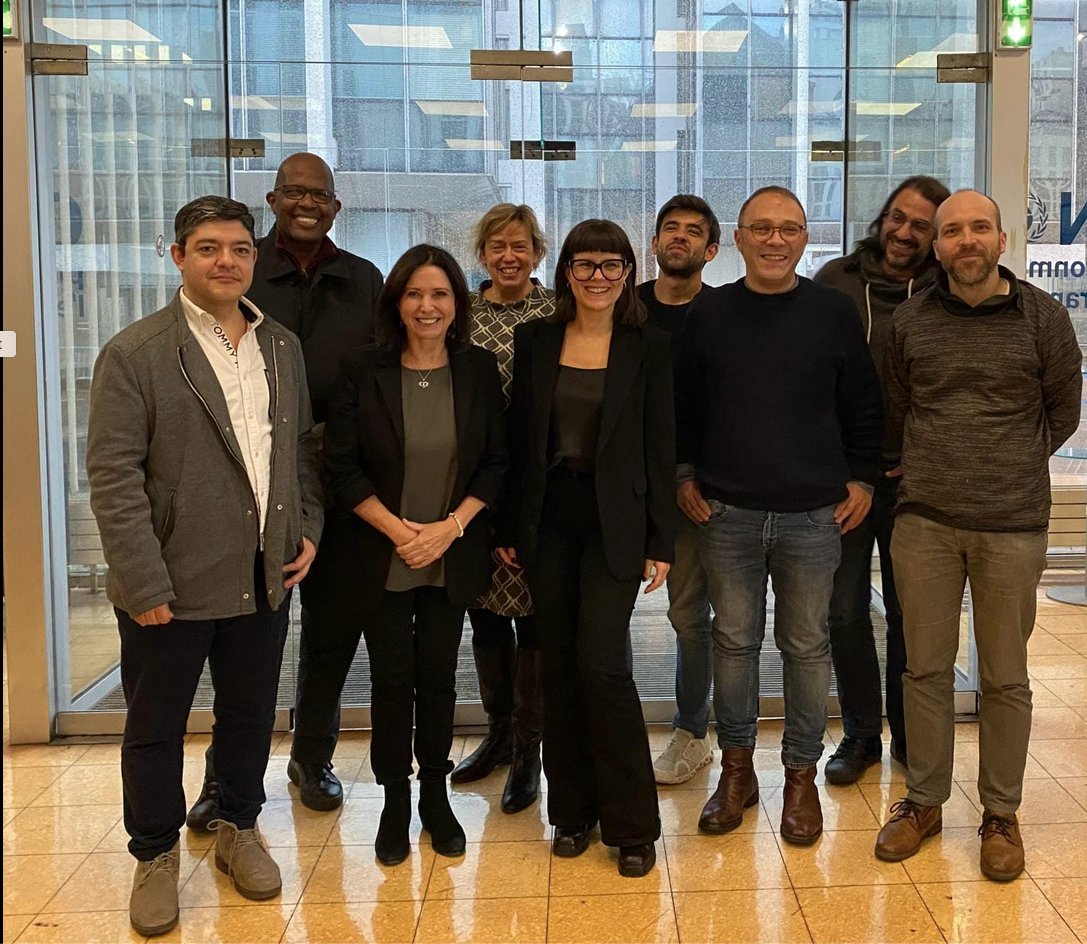 Last two days were intense at IMC Headquarters! 
President Sheila Woodward and the newly elected Executive Board met for the kick-off meeting of their mandate.
A lot of fruitful discussions and exchanges about IMC Workplan, #IMC75 and the #FiveMusicRights in action!