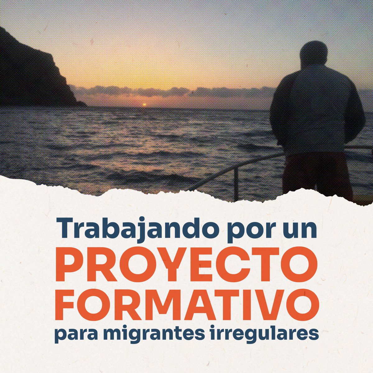 El pasado 9 de enero tuvo lugar el primer paso del desarrollo de un proyecto formativo para migrantes irregulares. Que sienta las bases para ofrecer cursos formativos y bolsa de empleo a personas que llegaron y están en España en situación irregular acordada con las empresas.