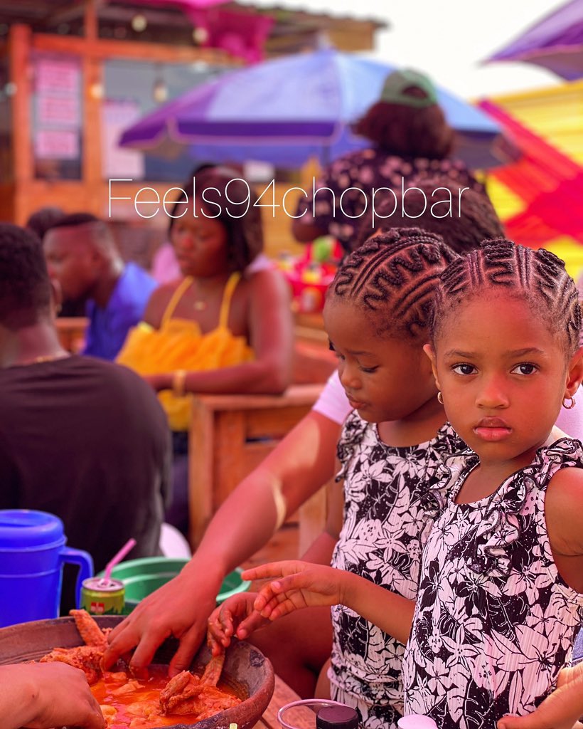 Local chopbar picture of the day ❤️🇬🇭🥘 at feels94chopbar