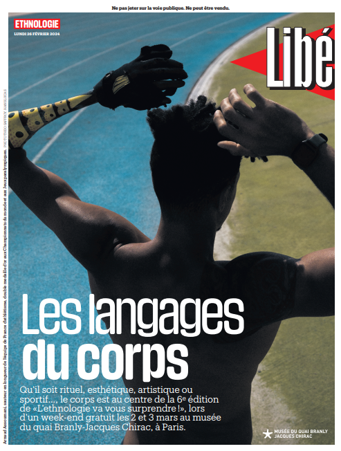 libeEvenements's tweet photo. Le corps est au centre de la 6e édition de «L’ethnologie va vous surprendre !», lors d’un week-end gratuit les 2 et 3 mars au musée du @quaibranly . Supplément dans @libe et notre dossier https://t.co/PYh7T8PvBO @gianotti_anna @LaurentGoumarre @DaumasCecile @ChristelGranja https://t.co/eZ0g3GwuH9