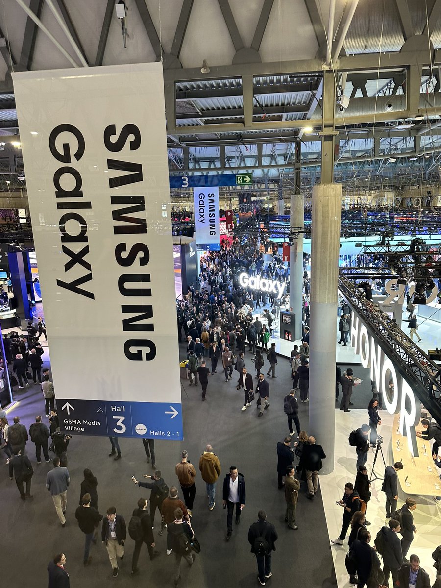 Just me and 100,000 of my closest friends. #MWC2024