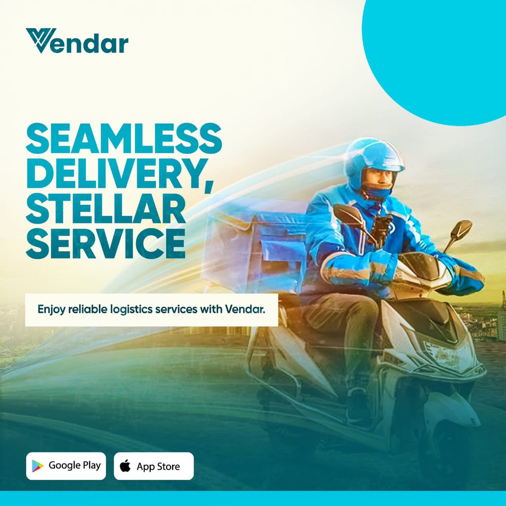 It’s another week to enjoy stress-free deliveries, the Vendar way.

With our integrated logistics services, all you have to do is sit back and relax while your customers get their packages delivered without any hassle.

#seamlessdelivery #stellarservice #vendarconnect