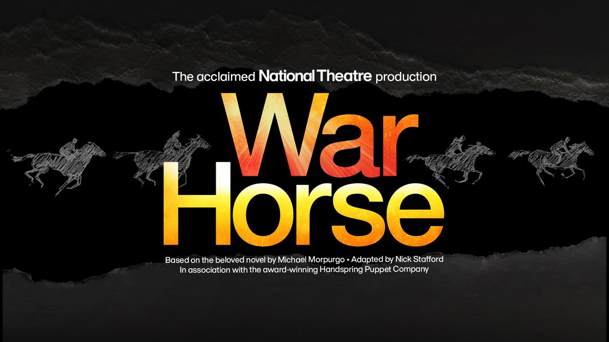 ATGtickets (@atgtickets) on Twitter photo The <a href="/NationalTheatre/">National Theatre</a> tour production of War Horse goes on sale this week!
Want to know when you can get tickets? See below...
📆 10am today: Priority on sale for ATG+ & groups
📆 10am 28 Feb: Priority on sale for sign-ups
📆 10am 29 Feb: General on sale
🐴 atgtix.co/4bNy7nN The <a href="/NationalTheatre/">National Theatre</a> tour production of War Horse goes on sale this week!
Want to know when you can get tickets? See below...
📆 10am today: Priority on sale for ATG+ & groups
📆 10am 28 Feb: Priority on sale for sign-ups
📆 10am 29 Feb: General on sale
🐴 atgtix.co/4bNy7nN