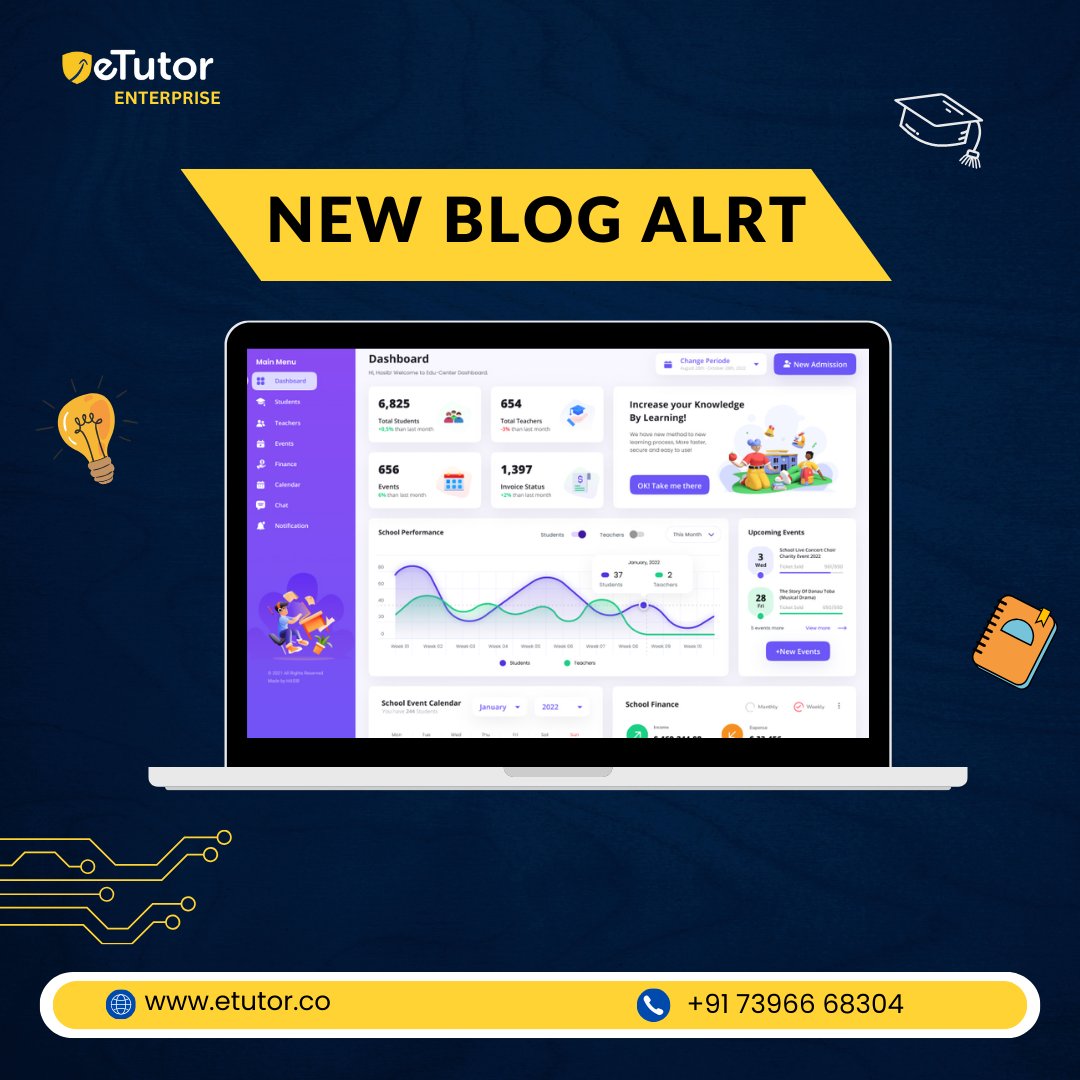 eTutorco's tweet image. How eTutor Fee Management System Software Works?
Visit:- etutor.co/blog/etutor-fe…
#lms #feemanagementsoftware #erp #schoolmanagementsoftware #lmsforschool #admission2024 #education #eTutor