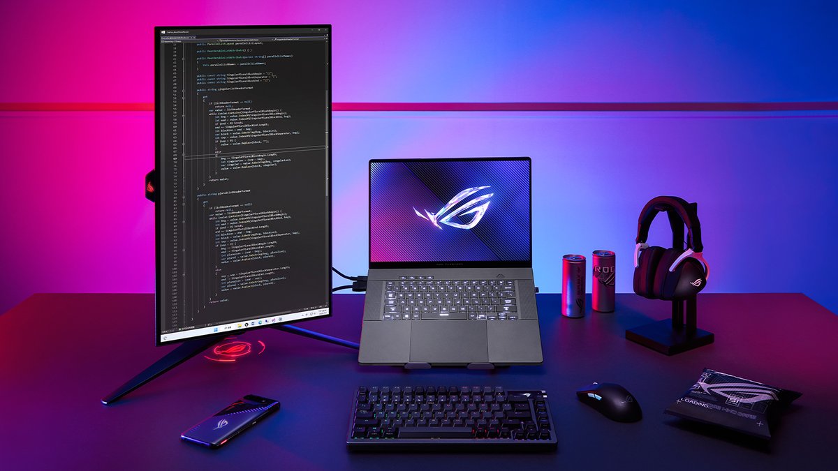 ASUS_ROG's tweet image. The new ROG Zephyrus G16 &quot;still packs in more firepower than an F35 fighter jet&quot;.

Stuff gave the #ZephyrusG16 a 5 out of 5🌟
Read on to learn why &quot;this might just be the most lustworthy laptop&quot; they’ve tested to date.
👉rog.gg/StuffG16