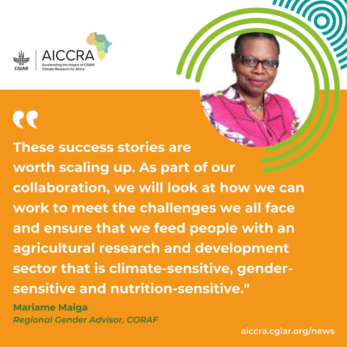 Since the conference, further work is underway to identify and better understand the needs and preferences of AICCRA’s partners in West Africa in relation to climate-smart innovation for agriculture, a key step towards scaling innovations across more of the region.

🔗 Read more