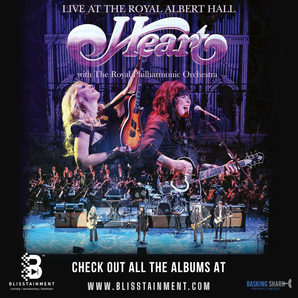Get ready for a musical journey like no other with Heart Live at the Royal Albert Hall! Discover it exclusively at blisstaiment.com

#HeartLive #RoyalAlbertHall #Blisstainment #MusicJourney #ExclusiveEvent #LiveConcert #MusicalExperience #RockMusic #OnlineEntertainment