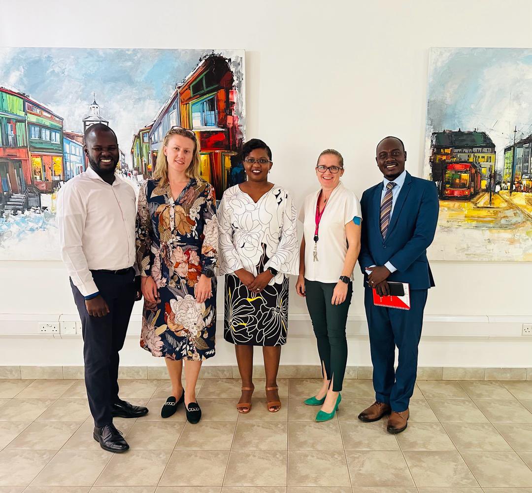 This morning, our team led by the Director of Programs & Administration @MemoryBandera, had a fruitful meeting with officials from the Royal Norwegian Embassies in Uganda 🇺🇬 & Tanzania 🇹🇿 , during which we discussed the situation of HRDs in the region & how we can better
